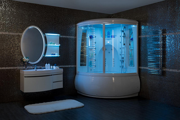 Тумба с раковиной Aquanet Опера 115 L белый (2 дверцы 2 ящика) 00212990