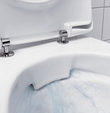 Подвесной унитаз Geberit iCon 204070000 безободковый укороченный