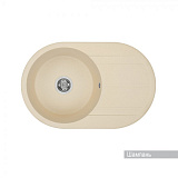 Мойка для кухни Aquaton Амира круглая с крылом шампань 1A712932AI290