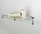 Полка стеклянная с бортиком Wasserkraft Donau K-9444