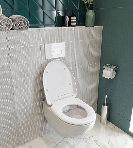 Подвесной унитаз Duravit  Architec 45720900A1 в комплекте с сиденьем Soft Close