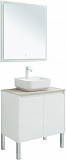 Мебель для ванной Aquanet Nova Lite 75 белый глянец (2 дверцы) 00302535