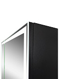 Зеркало-шкаф Континент "Mirror Box black Led" 600х800