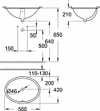 Раковина Grohe Bau Ceramic 39423000