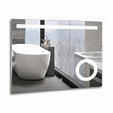 Зеркало AZARIO Лайт 800х600, LED-подсветка, сенсорный выключатель (ФР-00001377)