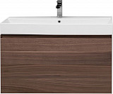 Тумба с раковиной Aquanet Нью-Йорк 100 орех 00213937