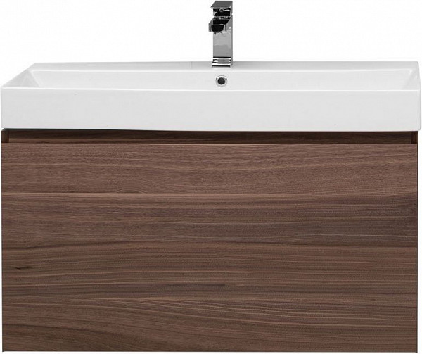 Тумба с раковиной Aquanet Нью-Йорк 100 орех 00213937