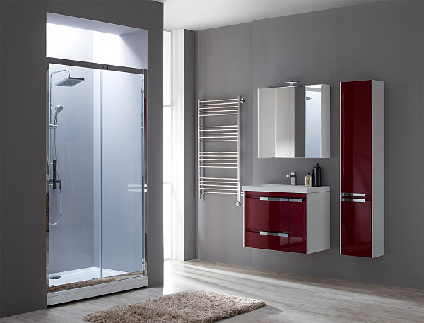 Душевая дверь Aquanet Delta NPE6121 120, прозрачное стекло NPE6121