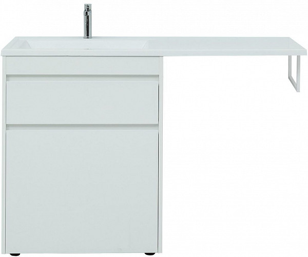 Тумба под раковину Aquanet Токио 68 белый (напольная, 1 ящик) 00239291