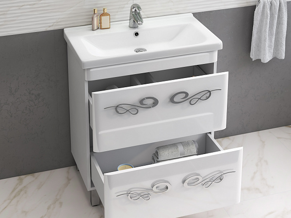 Тумба под раковину VIGO Olivia  70 см tn.OLI.MIR.70.2Y