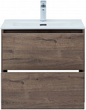 Тумба под раковину Aquanet Lino 60 (Flat) дуб веллингтон 00287541