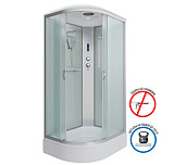 Душ.каб. NG-33084-14RP (1000х800х2150) средний поддон (26см) стекло МАТОВОЕ 4 места