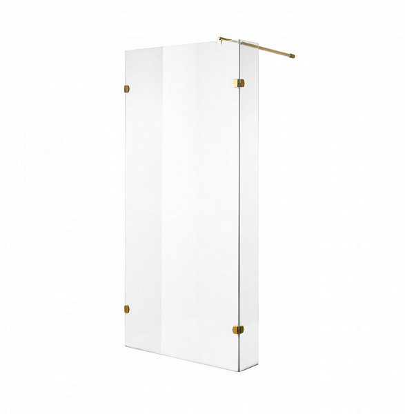 Душ. перегородка NG-642-11 GOLD (110x195), 1 место