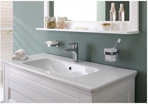 Тумба под раковину Aquanet Бостон 100 белый матовый 00243781