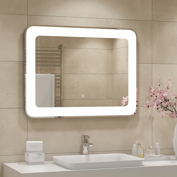 Зеркало Континент "Velvette Led" 800x600