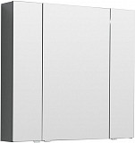 Зеркало-шкаф Aquanet Алвита 90 серый антрацит 00240110