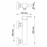 Смеситель для душа Wasserkraft Berkel 4802