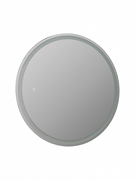 Зеркало-шкаф Континент "Torneo Black LED" d 600 с подсветкой