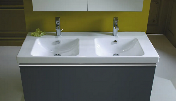 Двойная подвесная раковина Jacob Delafon Odeon Up  120х50 см E4730-00