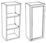 Шкаф подвесной Corozo Классика 30 белый SD-00000366