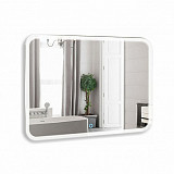 Зеркало AZARIO Стив 1000х800, сенсорный выключатель, часы