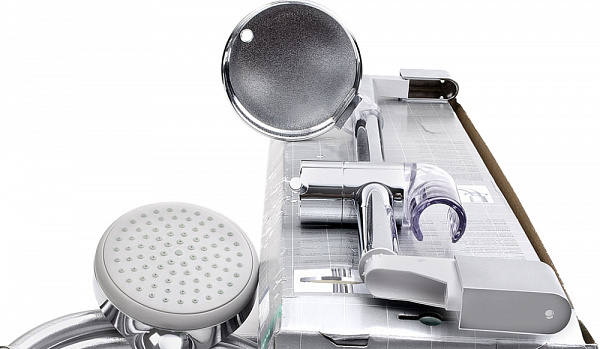 Душевой гарнитур Hansgrohe Croma 100 1jet/Unica'C 27717000 65 cm