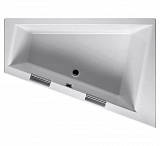 Акриловая ванна Riho Doppio Plug&Play 180х130 левая BD4500500000000