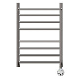 Полотенцесушитель электрический Point Аврора PN10146SPE П7 400x600 с полкой левый/правый, хром