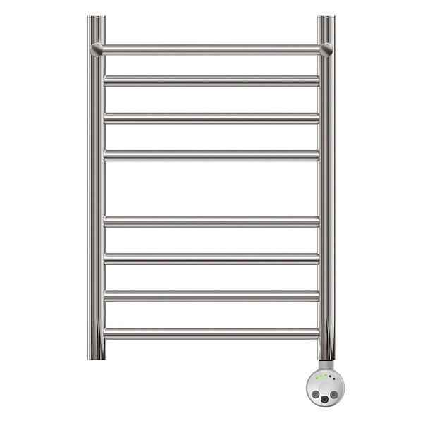 Полотенцесушитель электрический Point Аврора PN10146SPE П7 400x600 с полкой левый/правый, хром