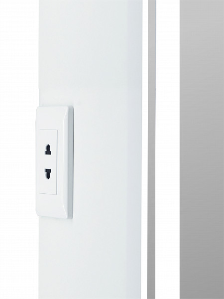 Зеркало-пенал Континент "Lorenzo LED" 400х1600 с розеткой