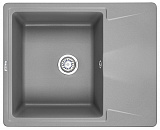 Мойка кухонная Granula прямоугольная кварц 6201, АЛЮМИНИУМ