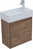 Тумба под раковину Aquanet Nova Lite 50 дуб рустикальный (1 дверца) 00298855