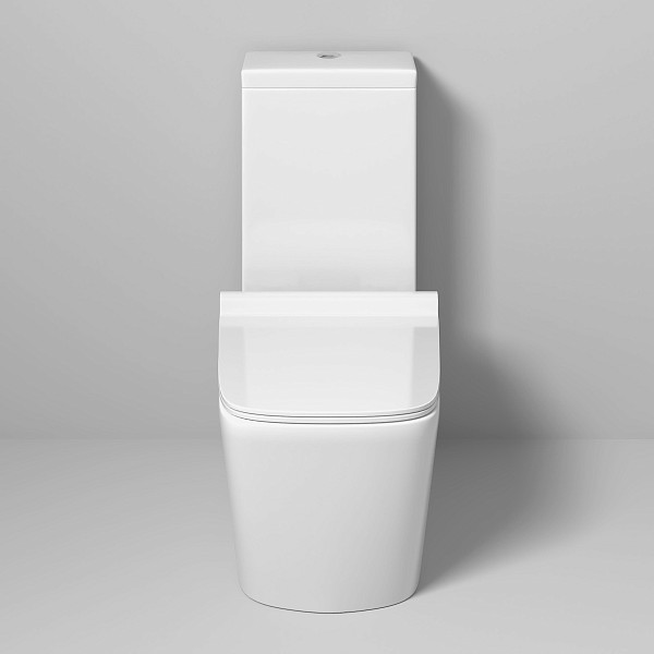 Унитаз GR-4400S Falcon (665*350*820) напольный с тонкой крышкой, 1 место