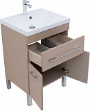 Тумба под раковину Aquanet Верона 60 капучино (1 ящик, 2 дверцы) 00304534