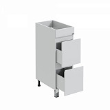 Тумба для умывальника напольная "Марс 29" 2 ящ.без ручек, (ум. Юпитер 900*500 литой мрамор)НП