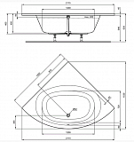 Акриловая ванна Ideal Standard Hotline K275201 150x150