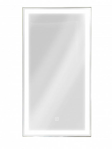 Зеркало-шкаф Континент"Mirror Box black Led" 350х650 правый