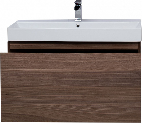 Тумба под раковину Aquanet Нью-Йорк 100 орех 00203949
