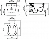 Унитаз подвесной Ideal Standard Connect E822301