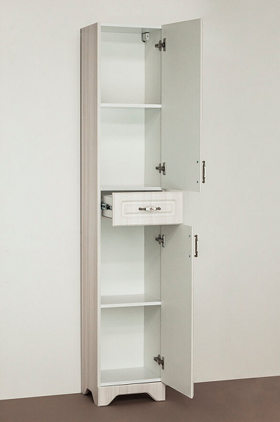 Шкаф-колонна Style Line Олеандр-2 36х191, рельеф пастель