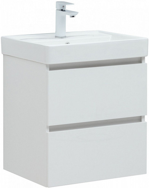 Тумба под раковину Aquanet Вега 50 (2 ящика) 00308332