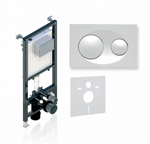 Инсталляция Alcora ST 1200 с клавишей  GRACE White