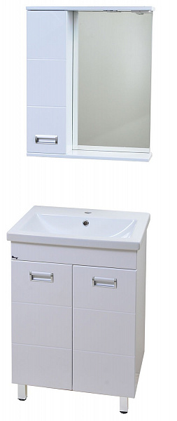 Тумба Emmy Монтана 60 с раковиной Соmo