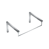 Полотенцедержатель для раковины 60 хром глянцевый