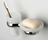 Держатель стакана и мыльницы Wasserkraft Berkel K-6826