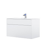 M50AFHX1003WM Inspire V2.0, База под раковину, подвесная, 100 см, 3 ящика, push-to-open, белый матов