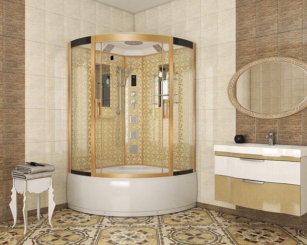 Душевая кабина Niagara Luxe 120х120 NG-7744G