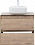 Тумба под раковину Aquanet Nova Lite 75 дуб крафт (2 ящика) 00287902