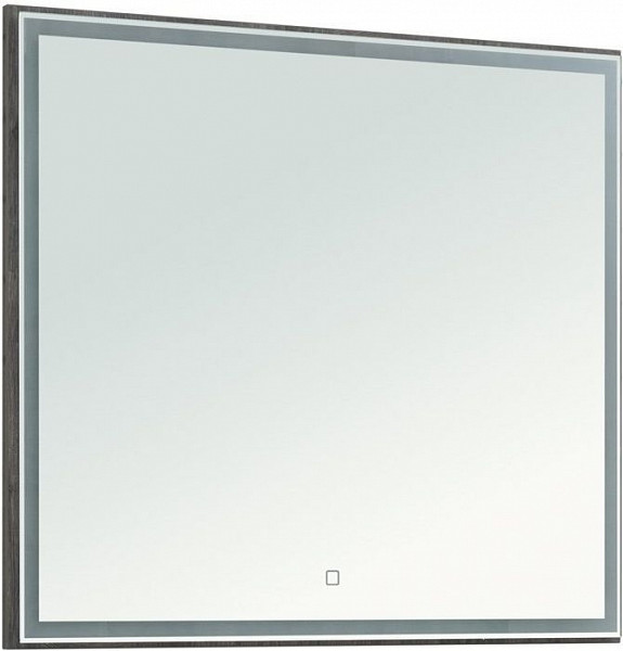 Зеркало Aquanet Nova Lite 90 дуб рошелье LED 00242263