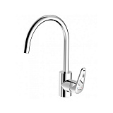 Смеситель для кухни Bravat Drop-D высокий излив F748162C-2